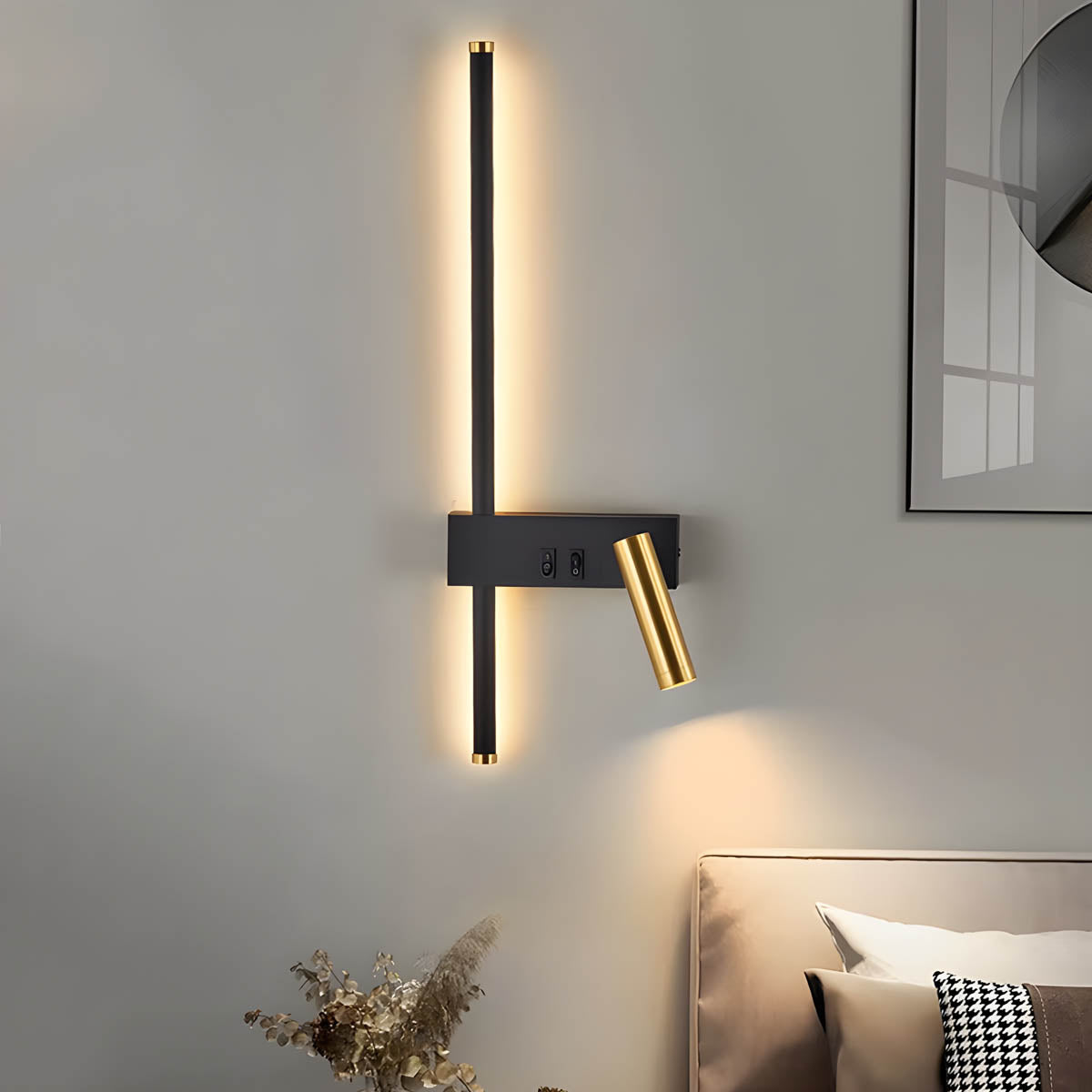 Alder Reach Adjustable Reading Wall Sconce — gallery image 2