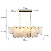 Foxglove Reach Glass Chandelier — gallery image 23