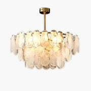Foxglove Reach Glass Chandelier — gallery image 1