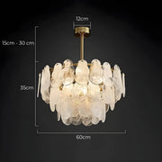 Foxglove Reach Glass Chandelier — gallery image 21
