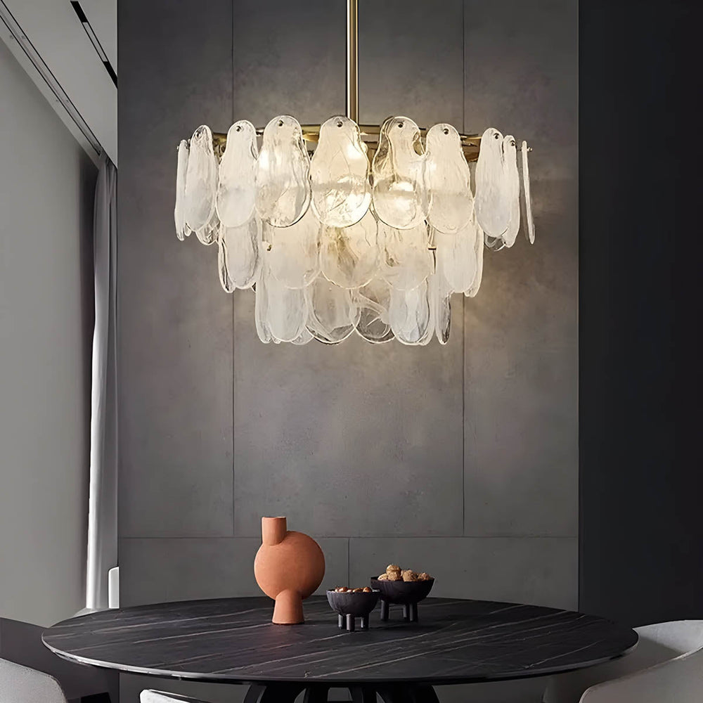 Foxglove Reach Glass Chandelier — gallery image 4