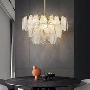 Foxglove Reach Glass Chandelier — gallery image 4