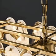 Foxglove Reach Glass Chandelier — gallery image 19