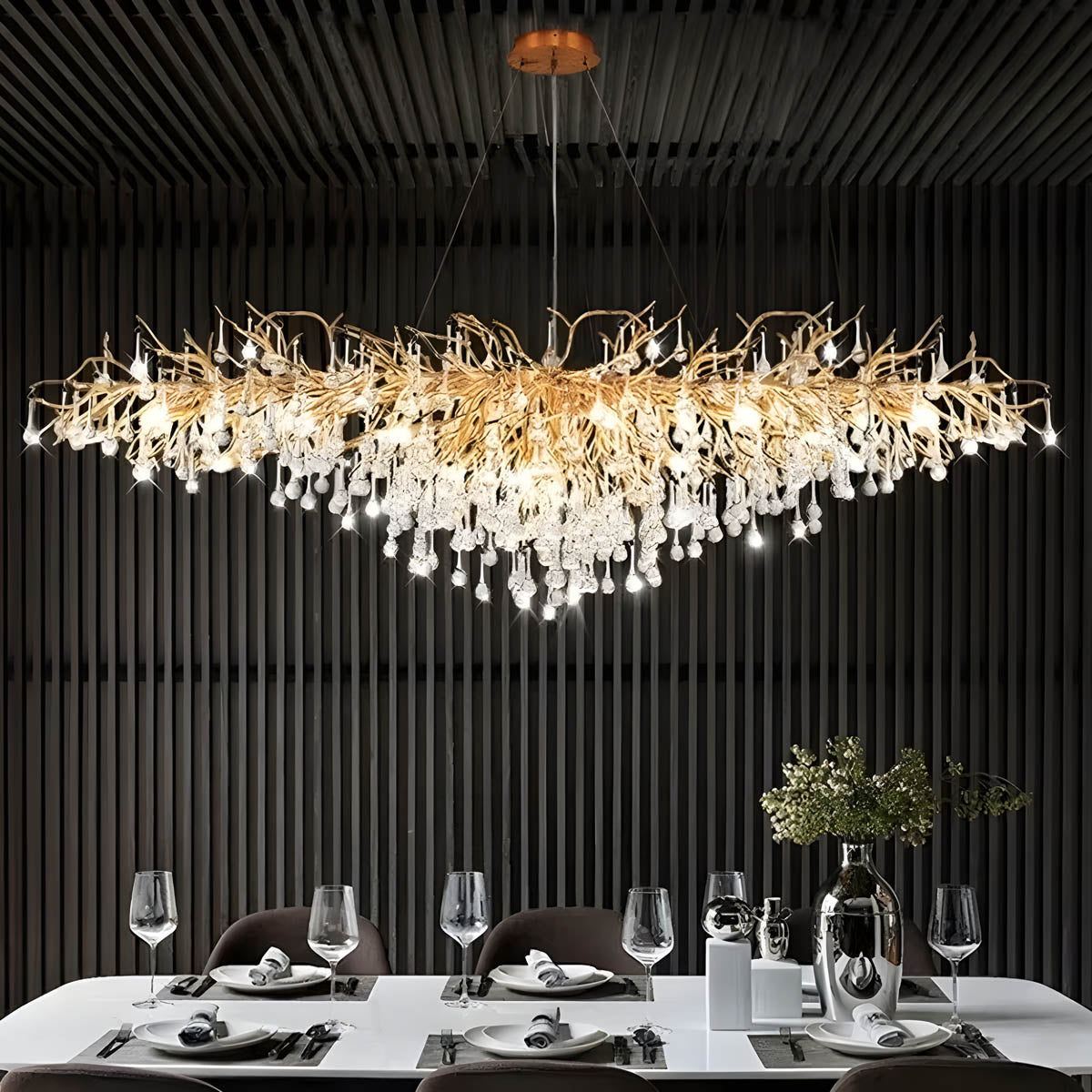 Blackthorn Reach Crystal Chandelier — gallery image 2