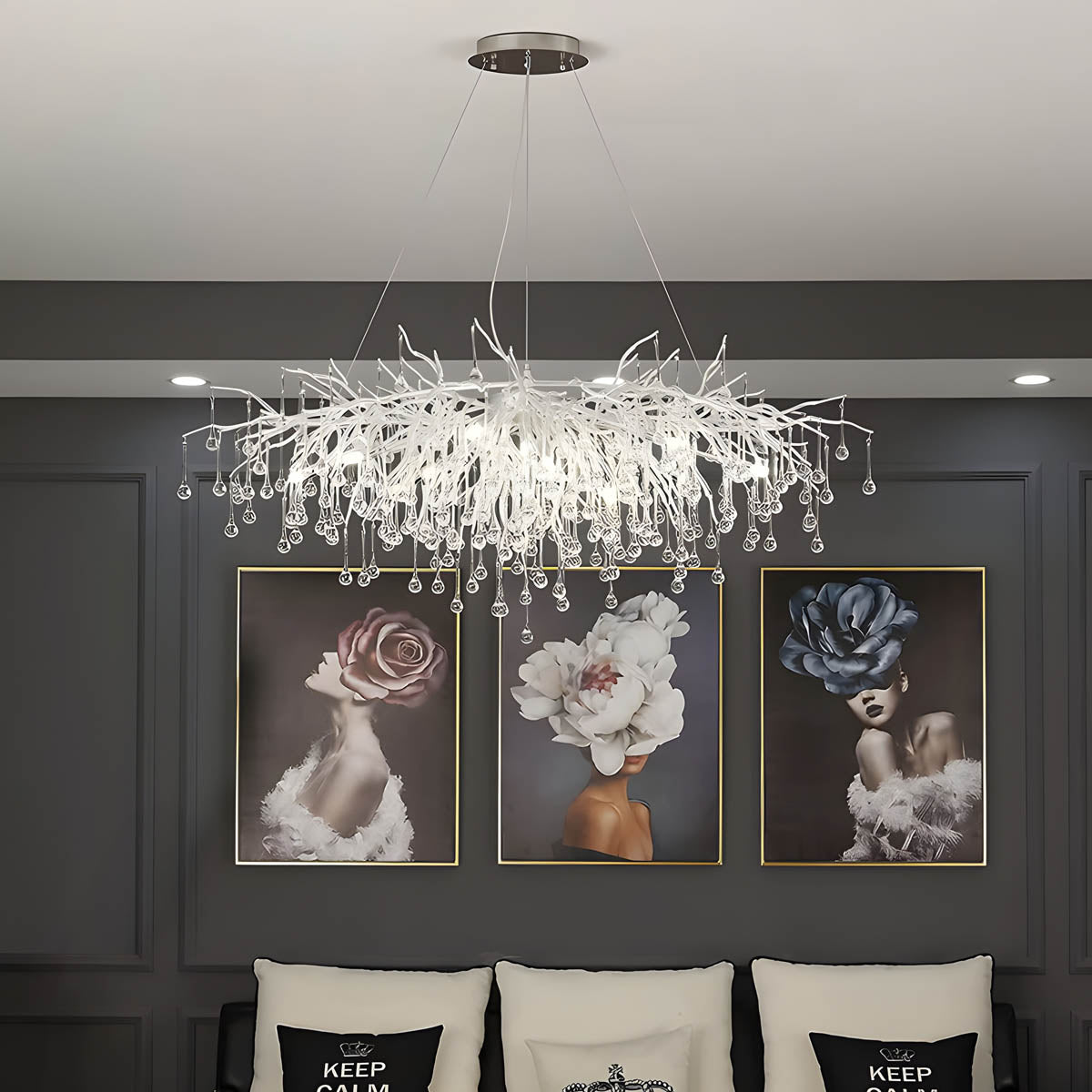 Blackthorn Reach Crystal Chandelier — gallery image 6