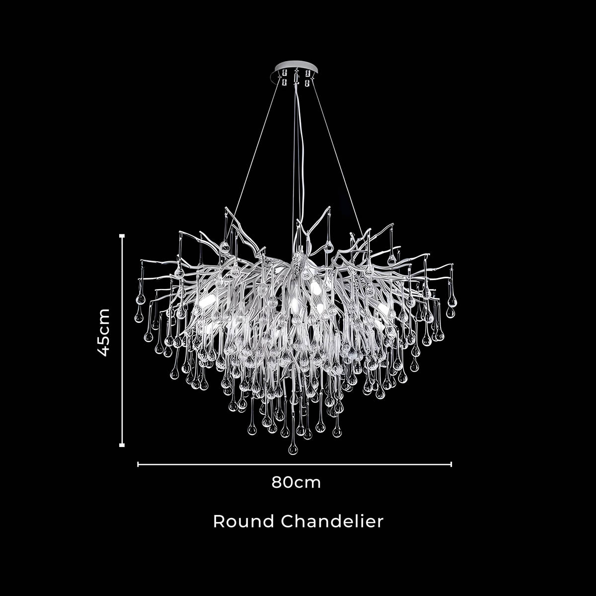 Blackthorn Reach Crystal Chandelier — gallery image 26
