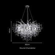 Blackthorn Reach Crystal Chandelier — gallery image 12
