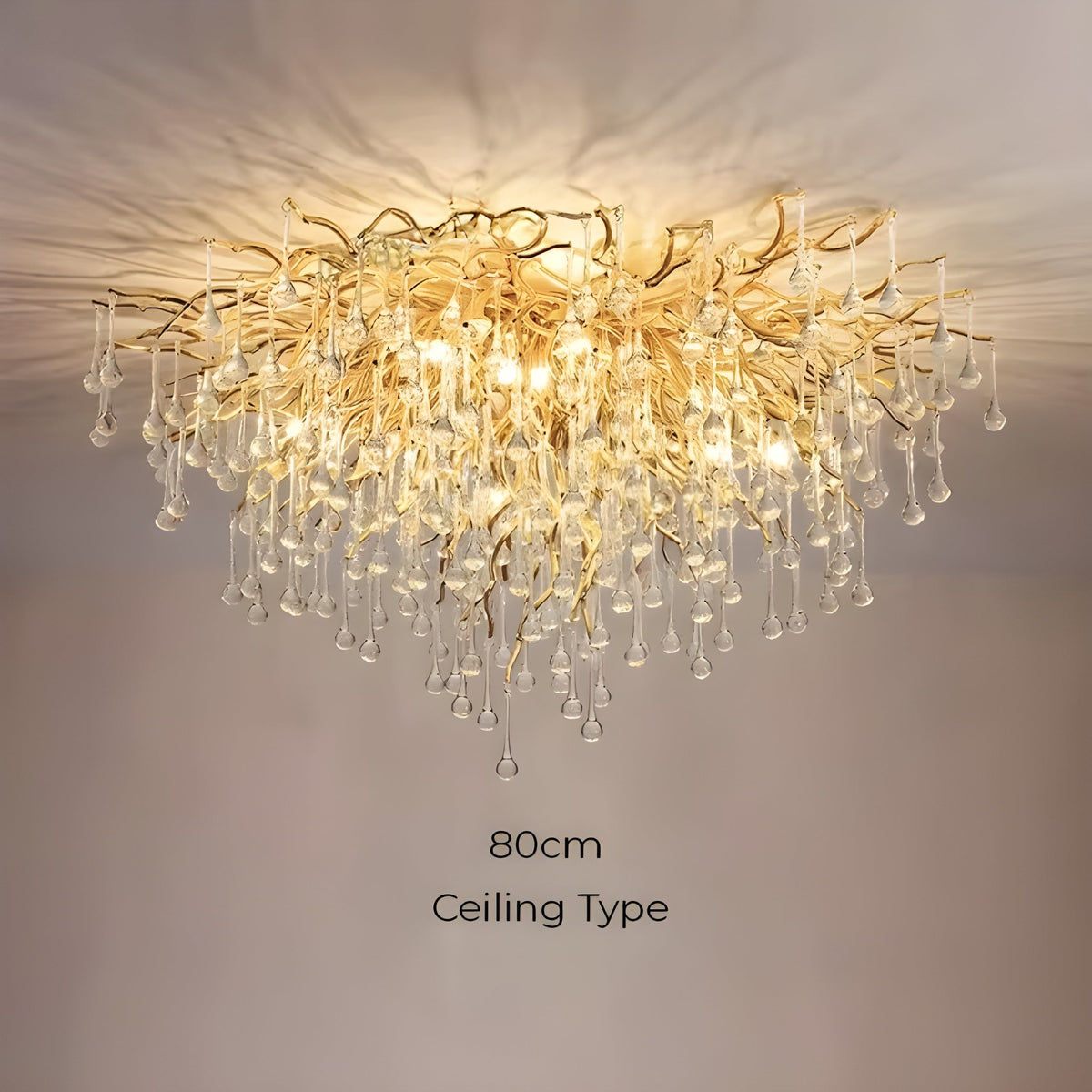 Ashford Prism Crystal Ceiling Chandelier — gallery image 6