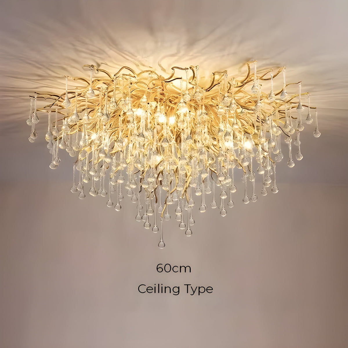 Ashford Prism Crystal Ceiling Chandelier — gallery image 9