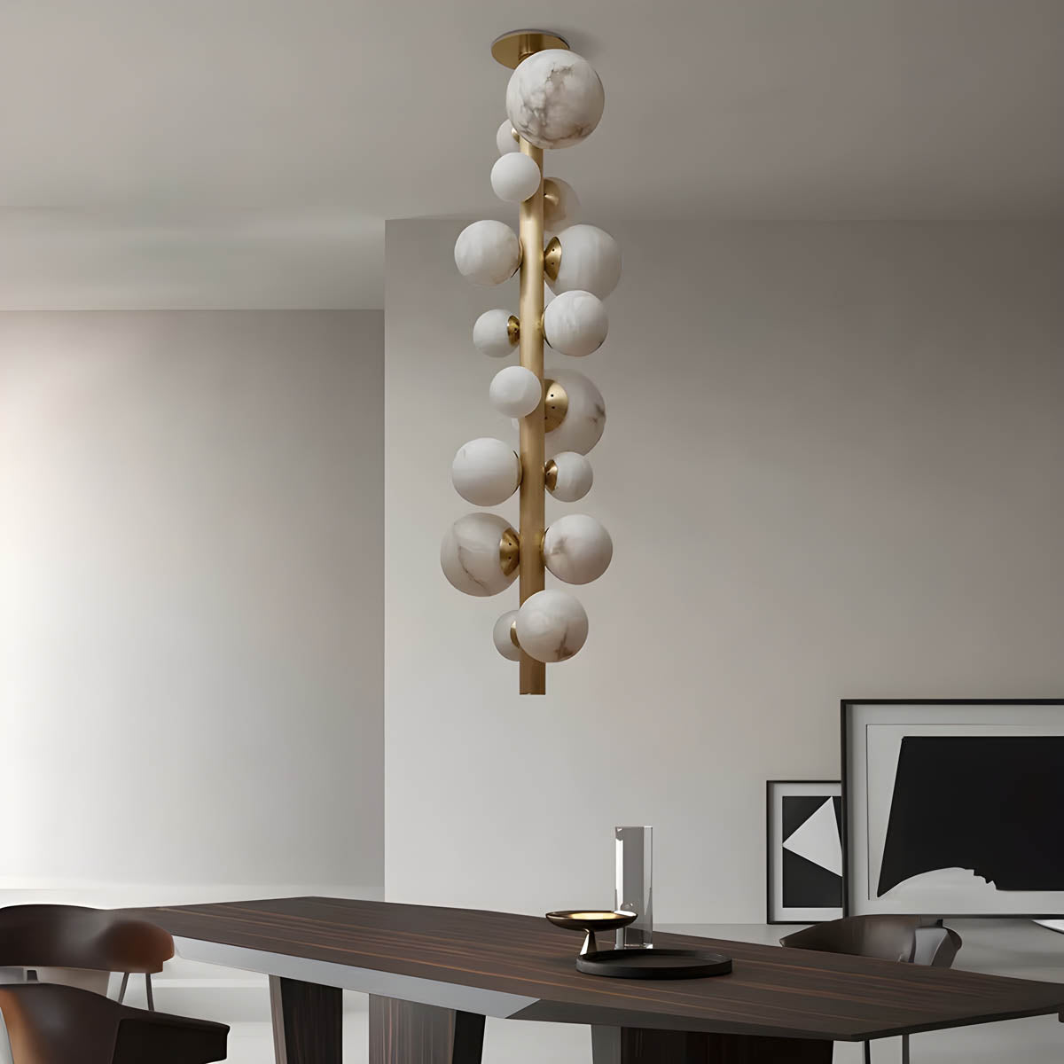 Larchwood Reach Marble Chandelier — gallery image 8