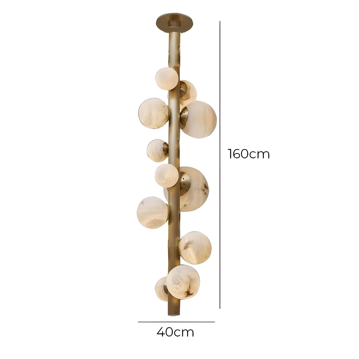 Larchwood Reach Marble Chandelier — gallery image 17