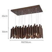 Mapledale Reach Wood Chandelier — gallery image 19