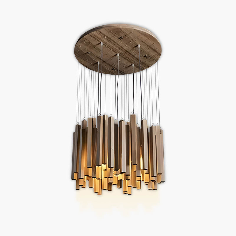 Mapledale Reach Wood Chandelier — gallery image 1
