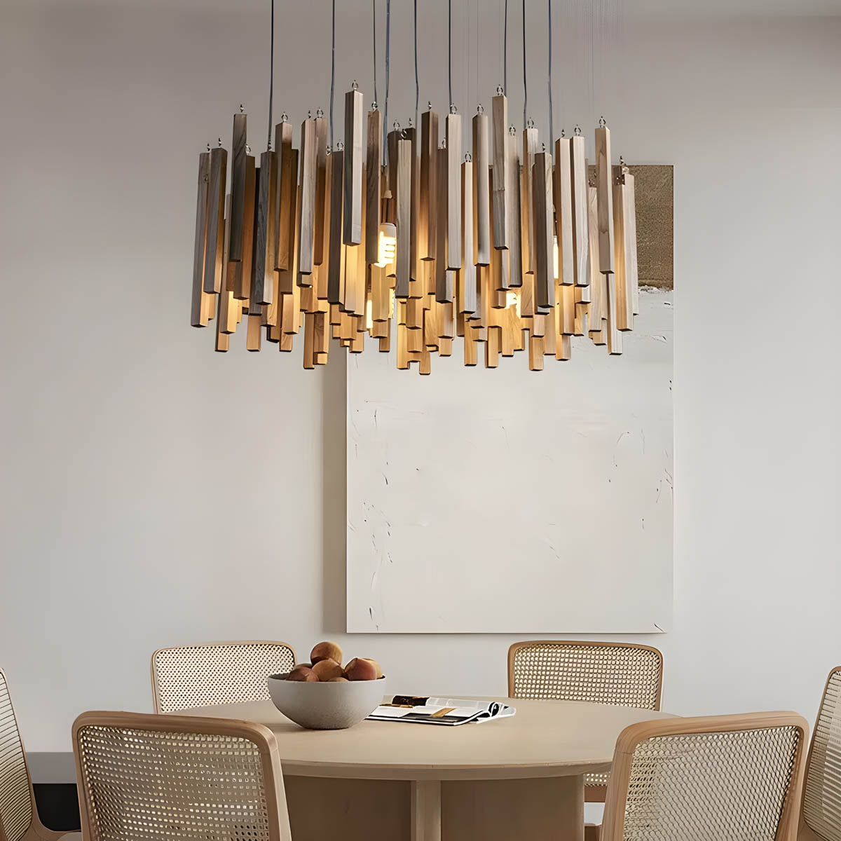 Mapledale Reach Wood Chandelier — gallery image 3
