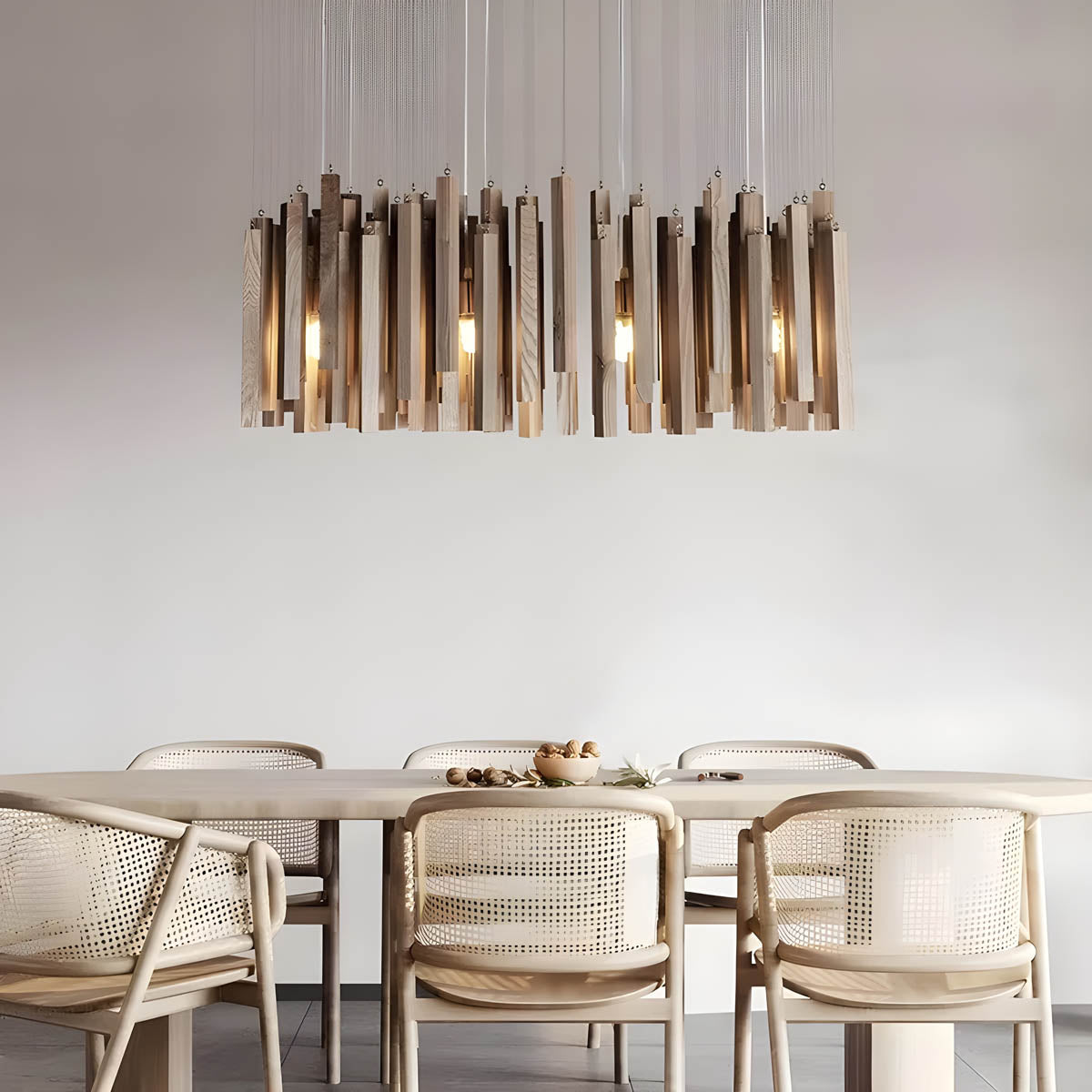Mapledale Reach Wood Chandelier — gallery image 2