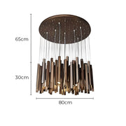 Mapledale Reach Wood Chandelier — gallery image 20