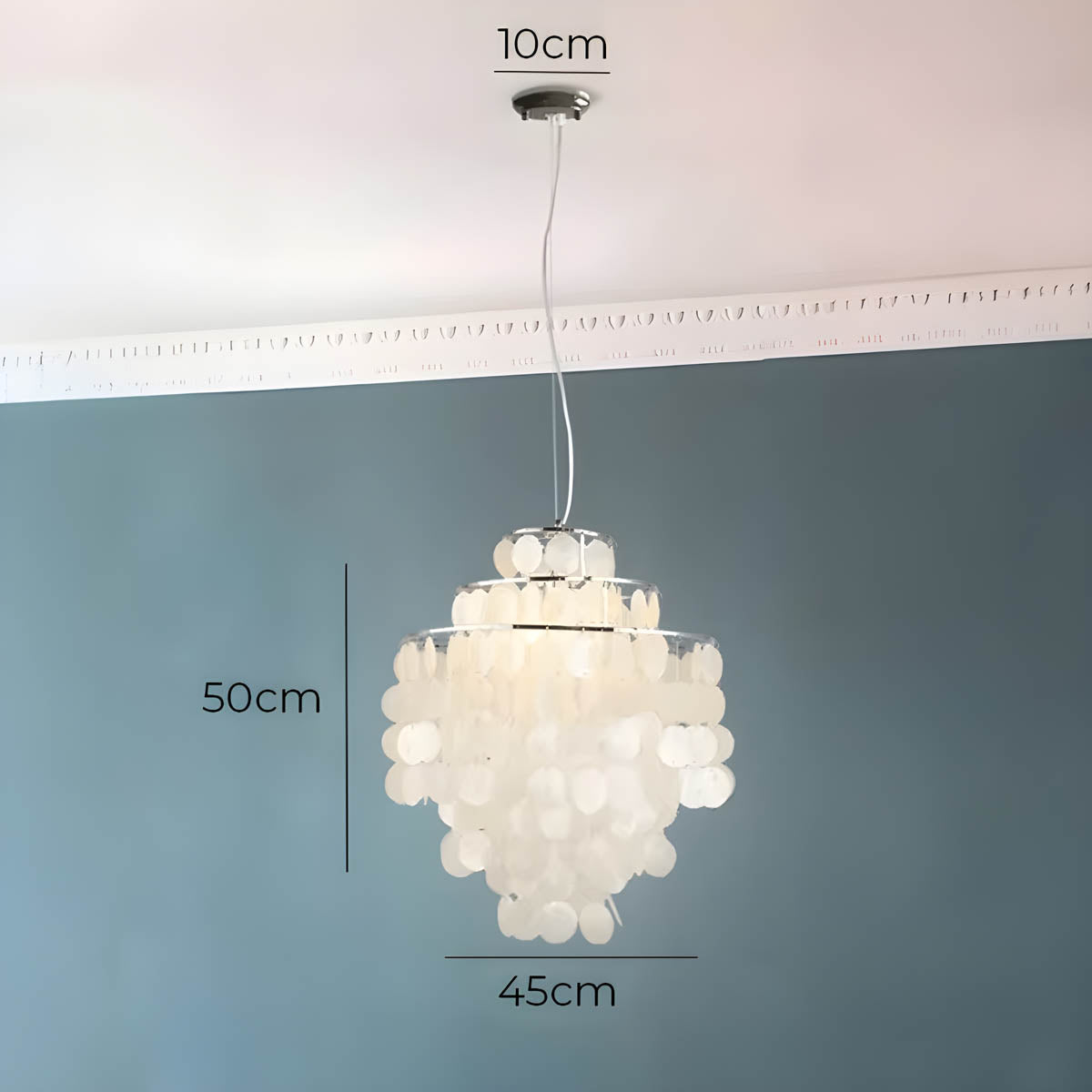 Pemberley Reach Metal Chandelier — gallery image 25