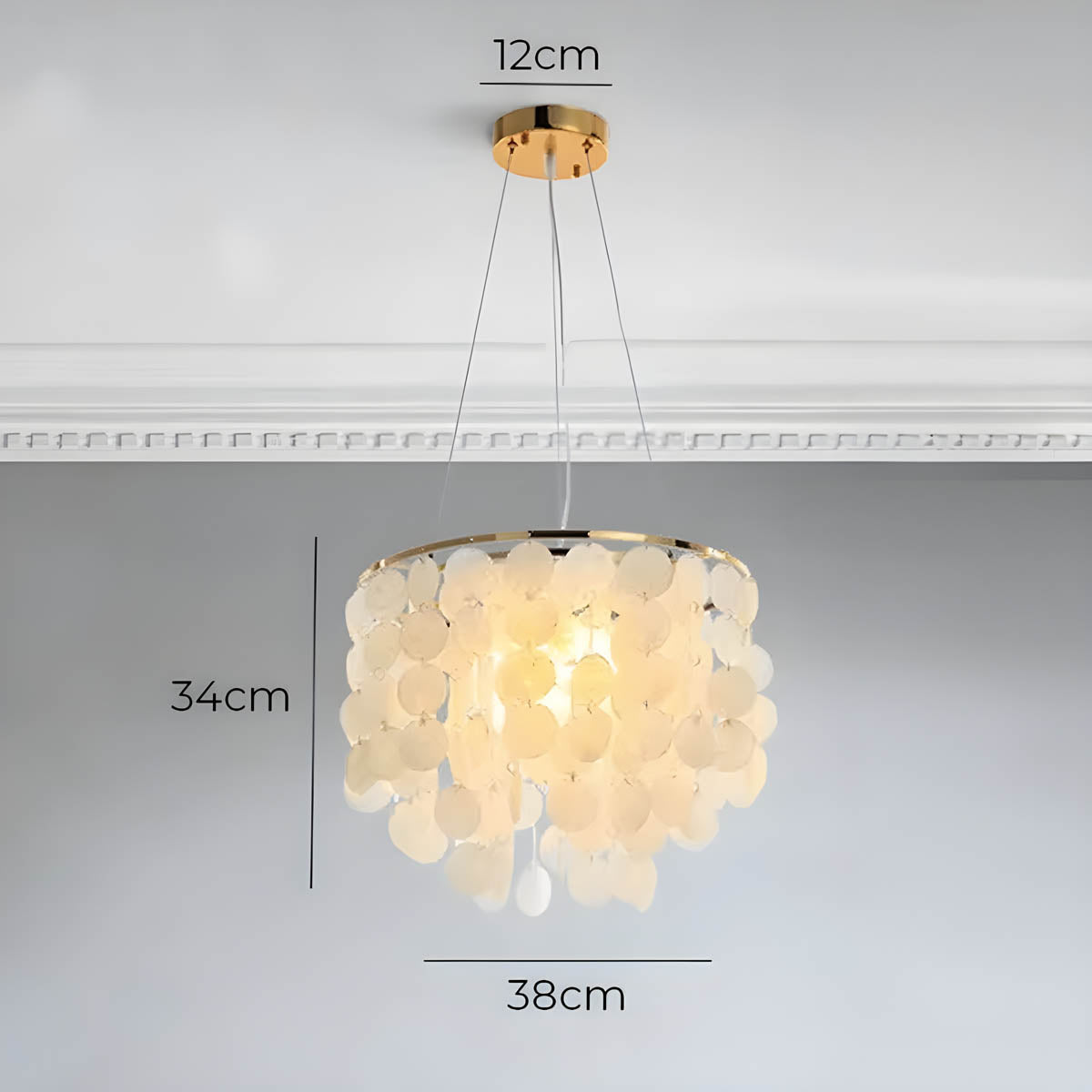 Pemberley Reach Metal Chandelier — gallery image 19