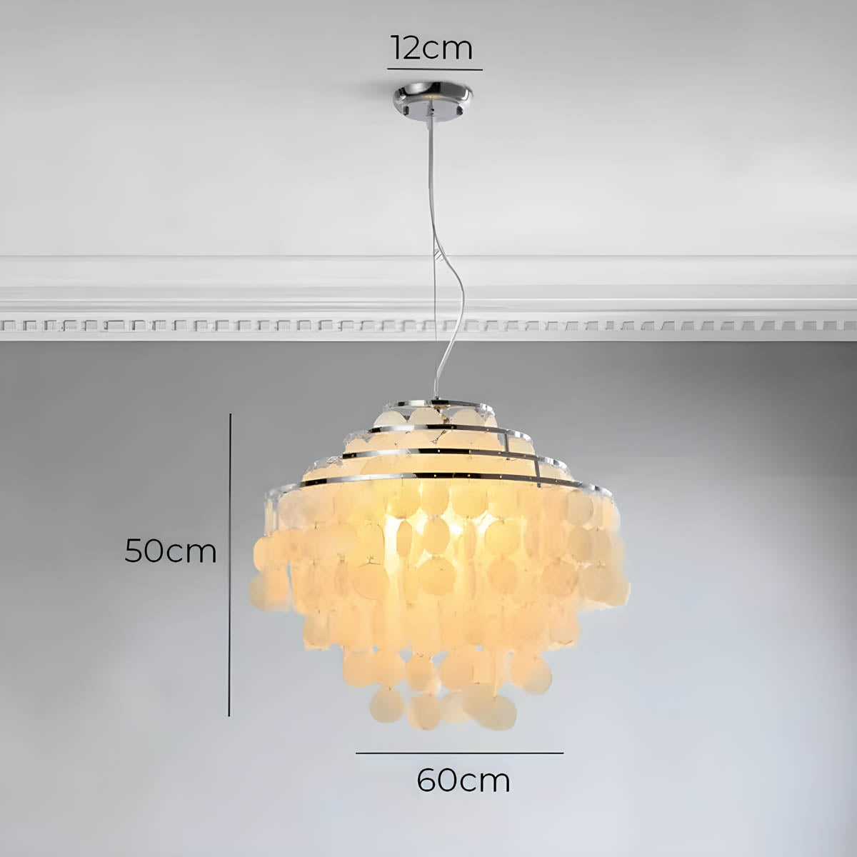 Pemberley Reach Metal Chandelier — gallery image 26