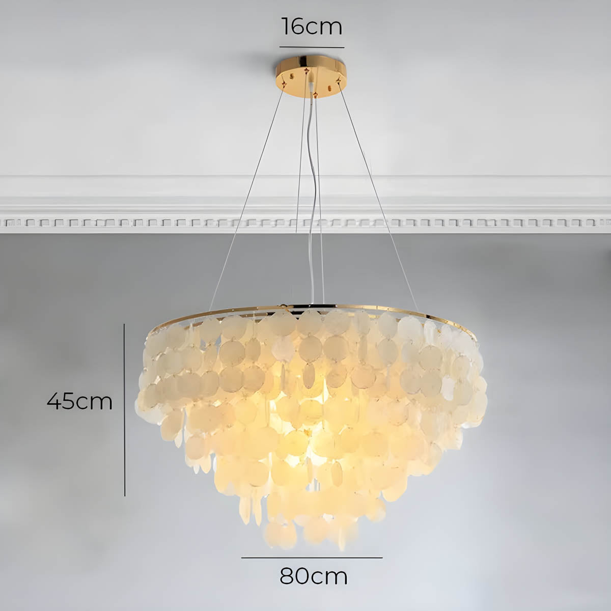 Pemberley Reach Metal Chandelier — gallery image 22