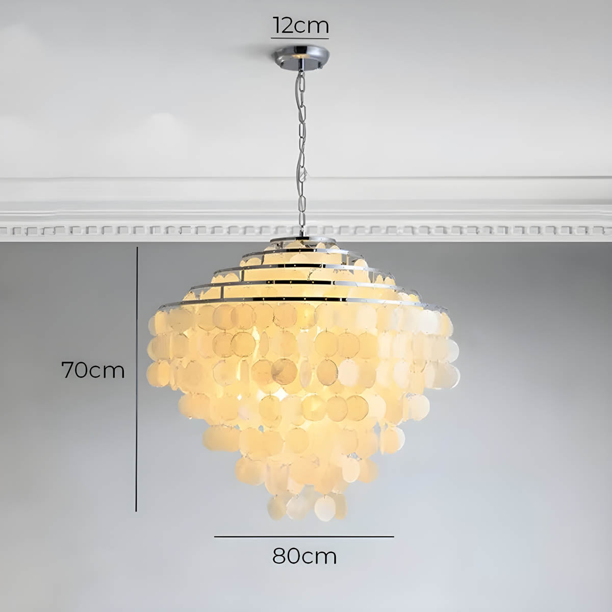 Pemberley Reach Metal Chandelier — gallery image 28