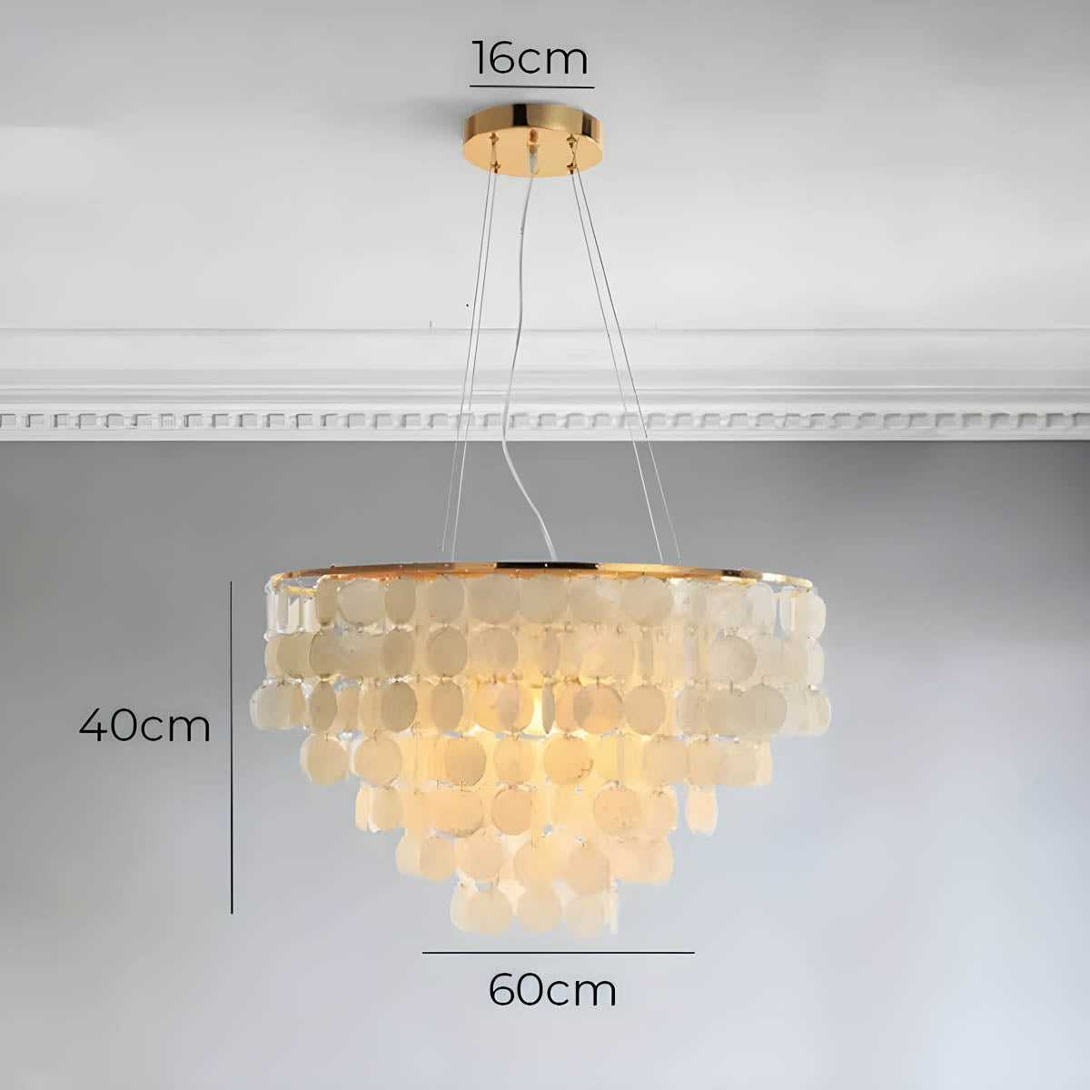 Pemberley Reach Metal Chandelier — gallery image 21