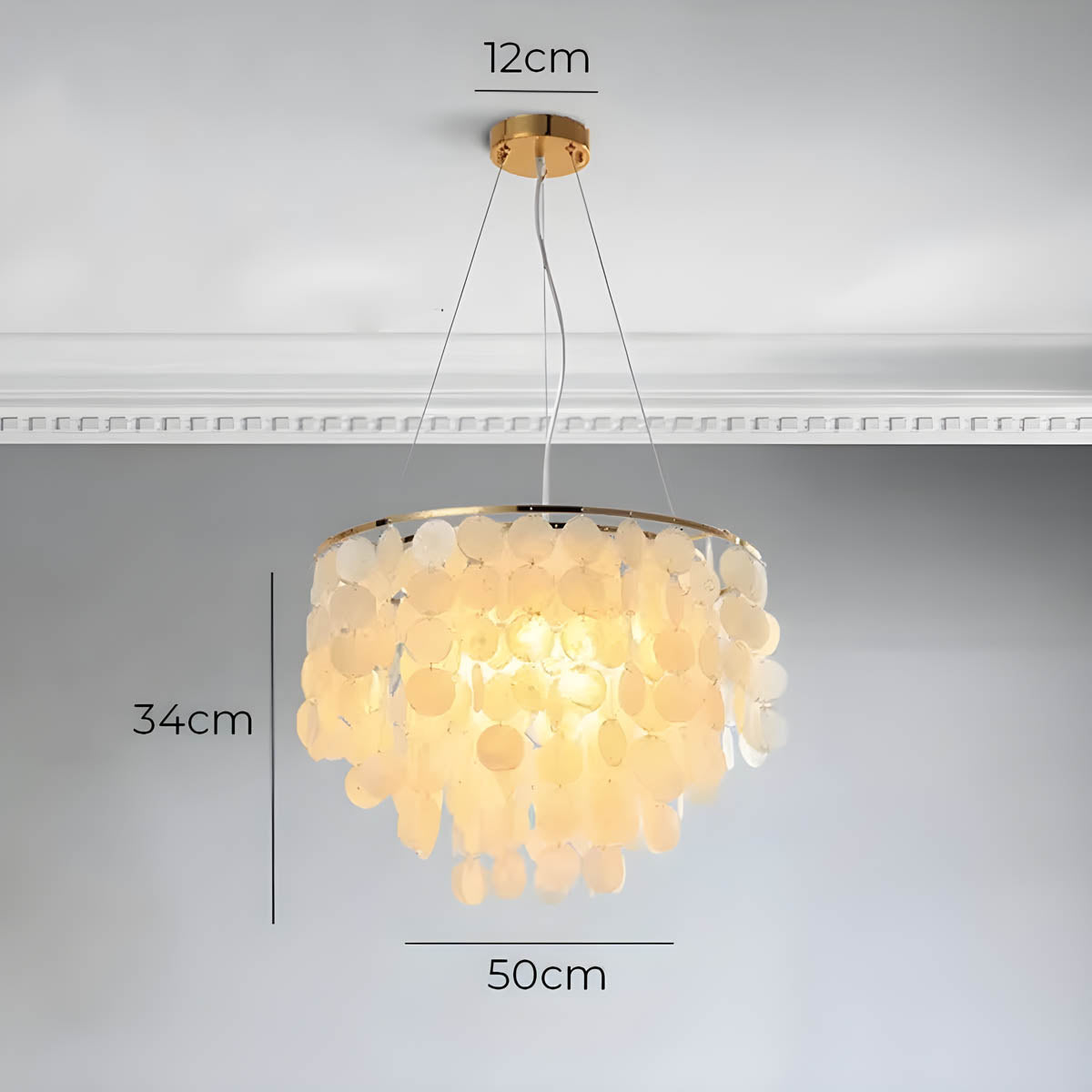Pemberley Reach Metal Chandelier — gallery image 20