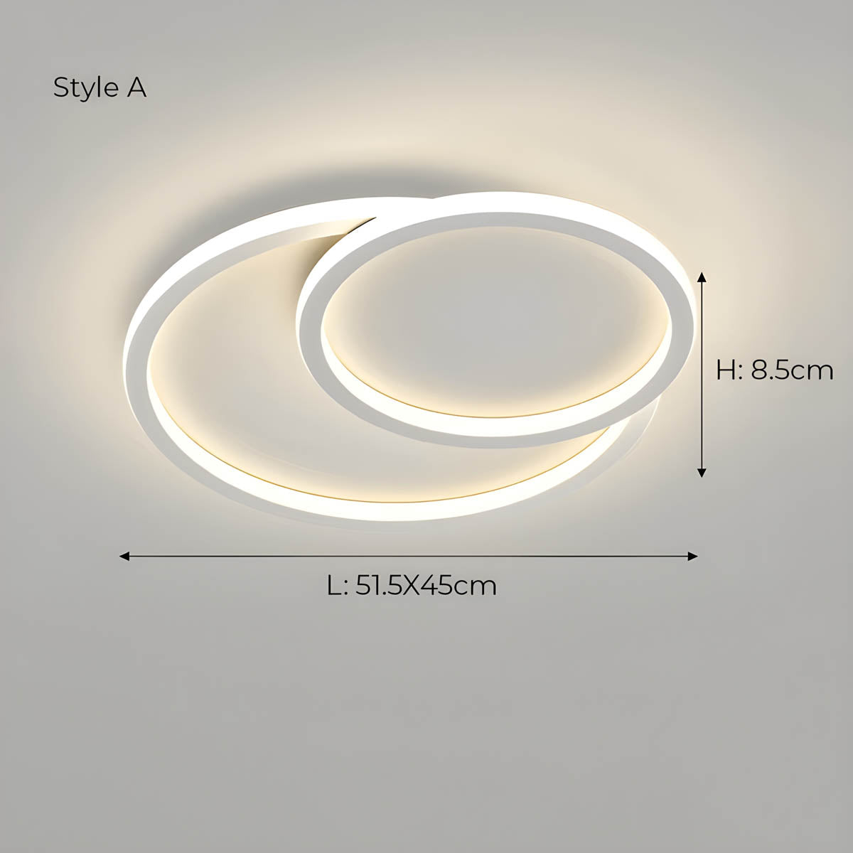 Silverwood Reach Aluminum Ceiling Light — gallery image 16