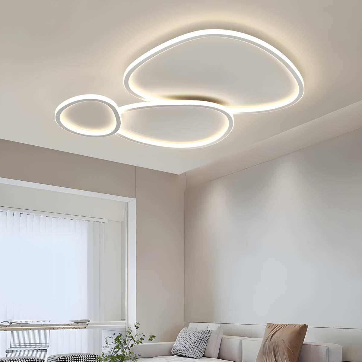Silverwood Reach Aluminum Ceiling Light — gallery image 2