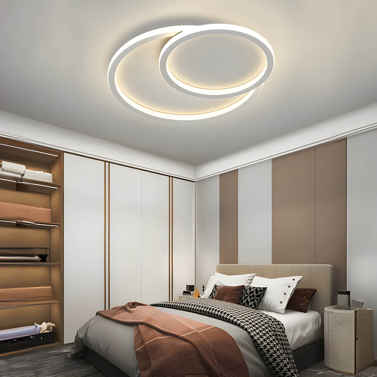 Silverwood Reach Aluminum Ceiling Light — gallery image 9