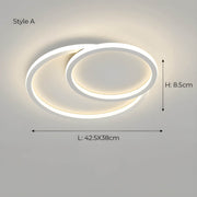Silverwood Reach Aluminum Ceiling Light — gallery image 15