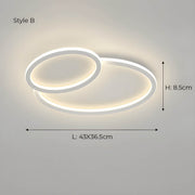 Silverwood Reach Aluminum Ceiling Light — gallery image 17