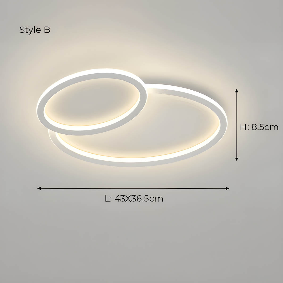 Silverwood Reach Aluminum Ceiling Light — gallery image 17