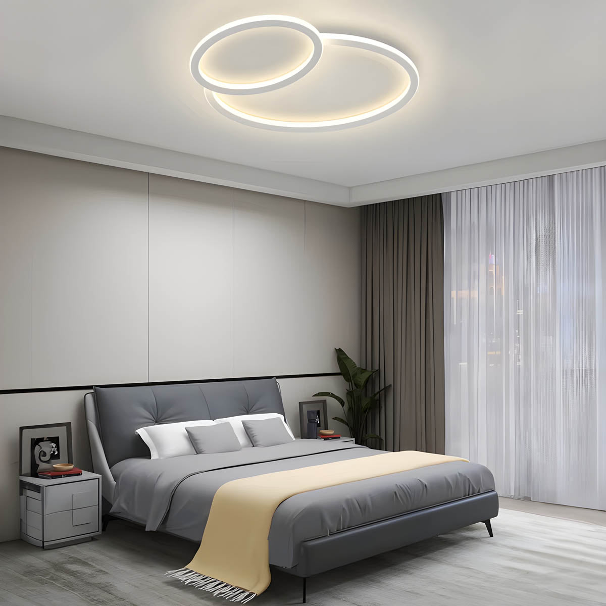 Silverwood Reach Aluminum Ceiling Light — gallery image 8