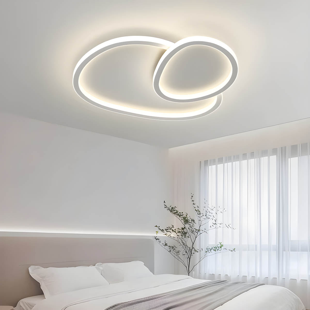 Silverwood Reach Aluminum Ceiling Light — gallery image 4