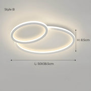 Silverwood Reach Aluminum Ceiling Light — gallery image 18
