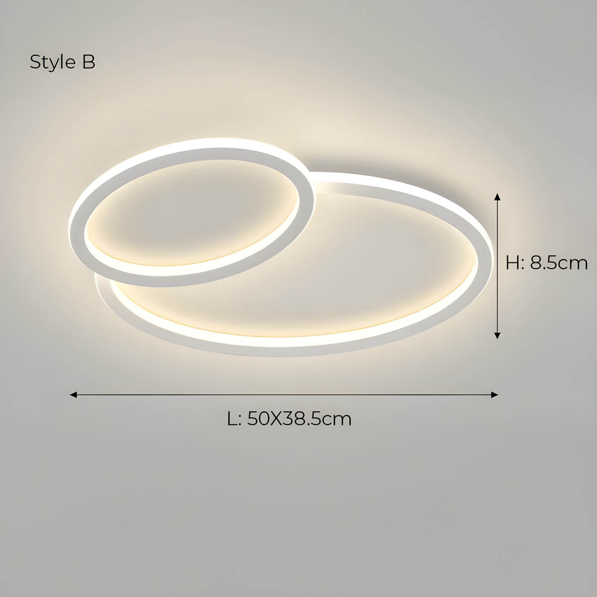 Silverwood Reach Aluminum Ceiling Light — gallery image 18